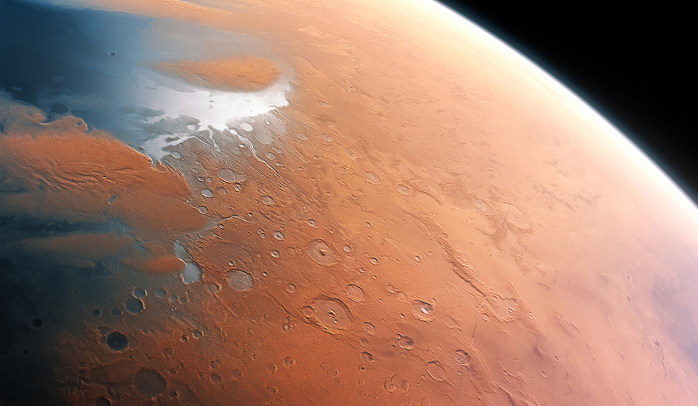 Mars, Ice