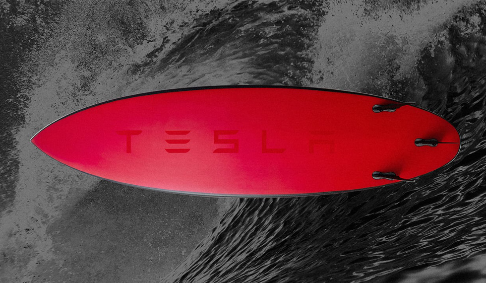 Tesla, Surfboard